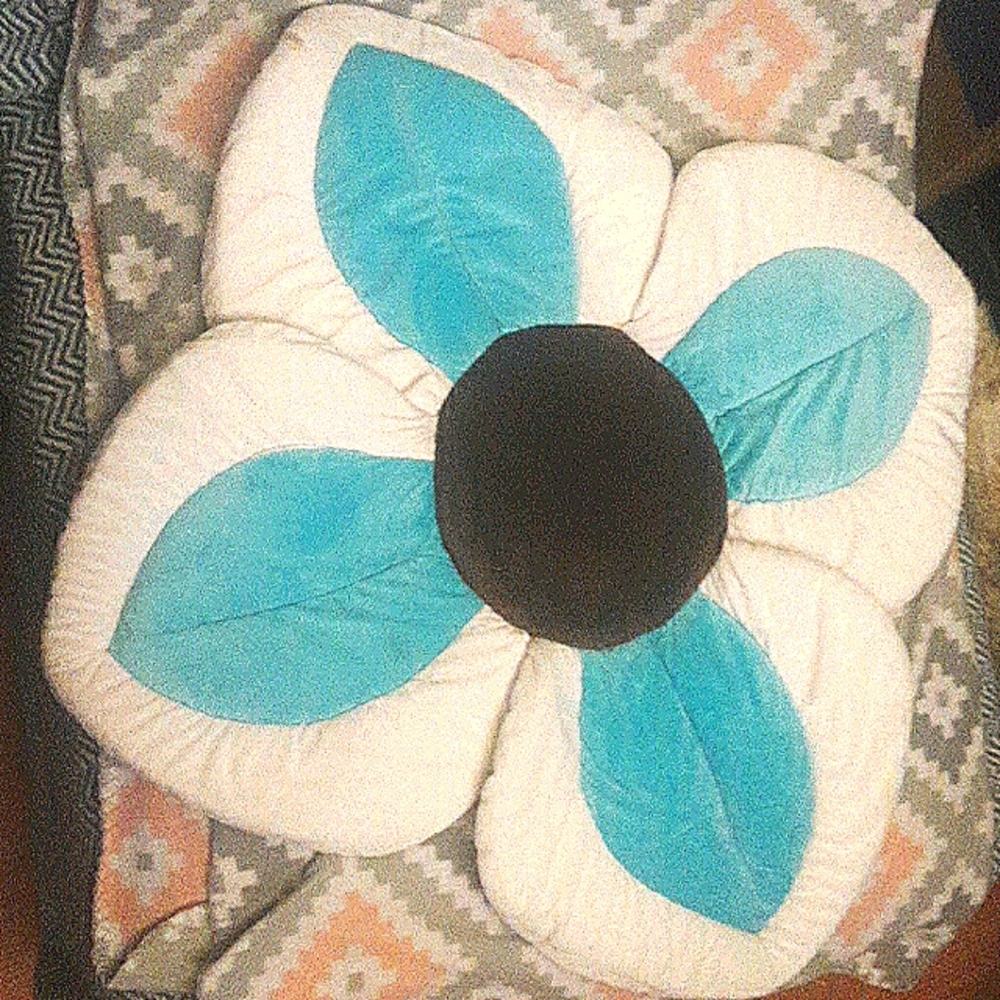 Blooming Bath Lotus Flower Turquoise